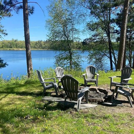 Large Home With Lake Views And Space To Entertain Friends Cross Lake Exterior photo